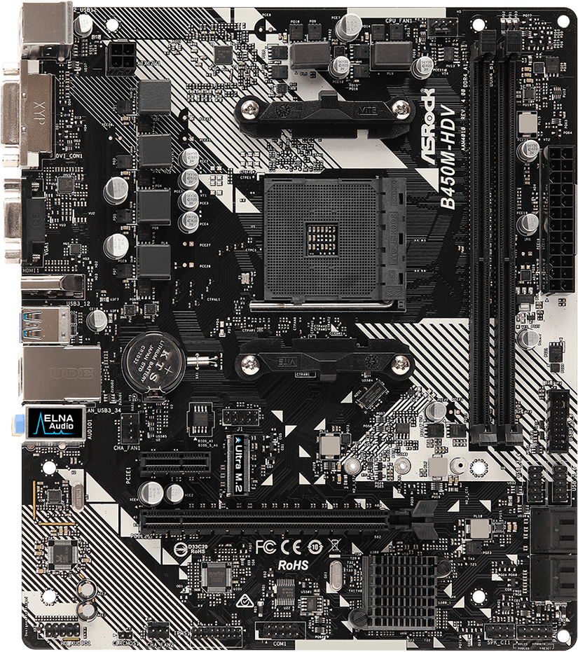 asrock b450m-hdv r4.0 ryzen 3 3200g